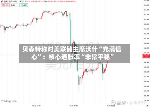 贝森特称对美联储主席沃什“充满信心	”：核心通胀率“非常平稳”-第2张图片