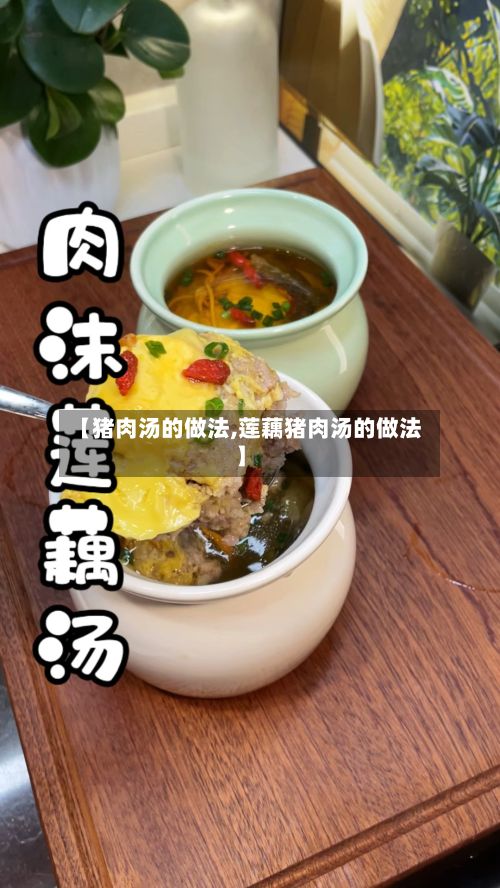 【猪肉汤的做法,莲藕猪肉汤的做法】