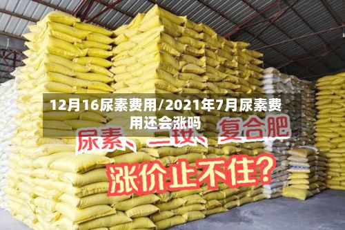 12月16尿素费用/2021年7月尿素费用还会涨吗-第2张图片