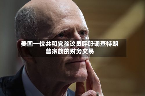 美国一位共和党参议员呼吁调查特朗普家族的财务交易-第2张图片