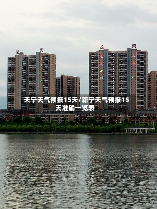 天宁天气预报15天/新宁天气预报15天准确一览表