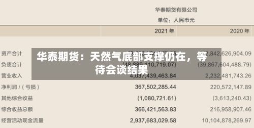 华泰期货：天然气底部支撑仍在，等待会谈结果-第1张图片