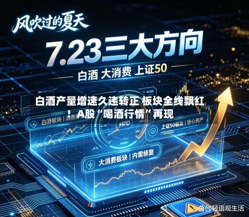 白酒产量增速久违转正 板块全线飘红！A股“喝酒行情”再现-第2张图片