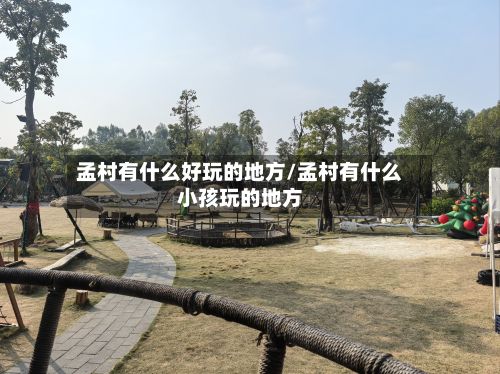 孟村有什么好玩的地方/孟村有什么小孩玩的地方-第3张图片