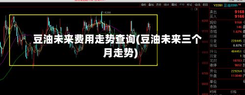 豆油未来费用走势查询(豆油未来三个月走势)-第2张图片