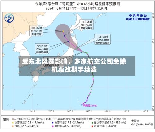 受东北风暴影响，多家航空公司免除机票改期手续费-第2张图片