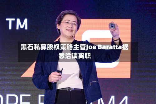 黑石私募股权策略主管Joe Baratta据悉洽谈离职