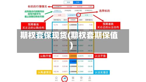 期权套保现货(期权套期保值)