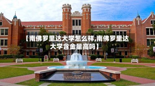 【南佛罗里达大学怎么样,南佛罗里达大学含金量高吗】