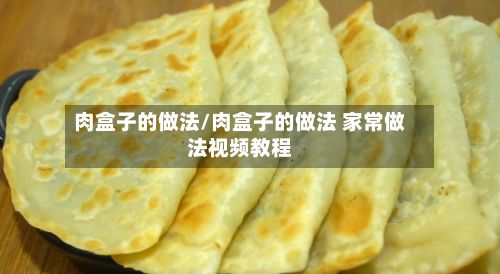 肉盒子的做法/肉盒子的做法 家常做法视频教程
