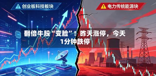 翻倍牛股“变脸”！昨天涨停，今天1分钟跌停-第3张图片