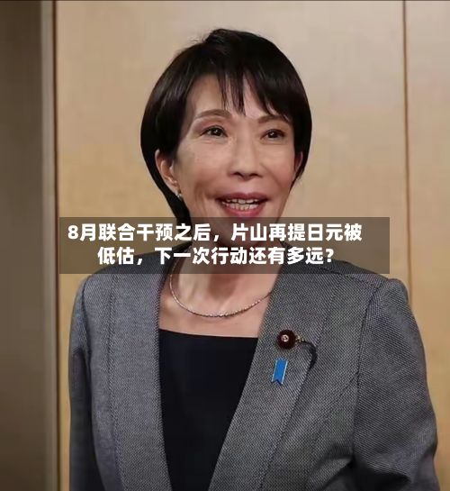 8月联合干预之后，片山再提日元被低估	，下一次行动还有多远？-第3张图片