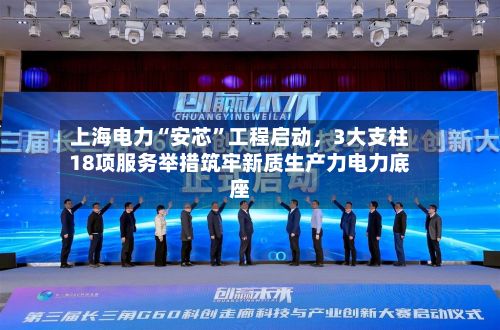 上海电力“安芯”工程启动，3大支柱18项服务举措筑牢新质生产力电力底座-第3张图片