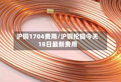 沪铜1704费用/沪铜伦铜今天18日最新费用-第2张图片