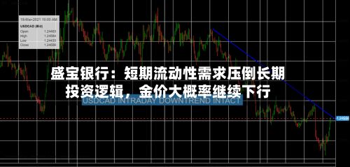 盛宝银行：短期流动性需求压倒长期投资逻辑，金价大概率继续下行-第2张图片