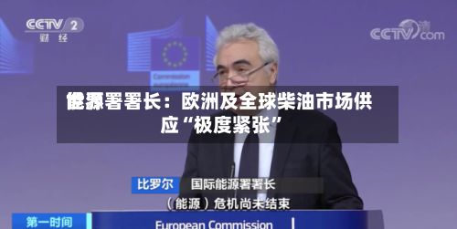 世界能源署署长：欧洲及全球柴油市场供应“极度紧张”