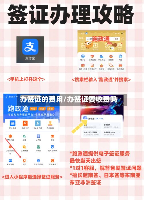 办签证的费用/办签证要收费吗-第3张图片