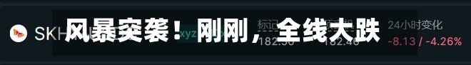 风暴突袭！刚刚，全线大跌