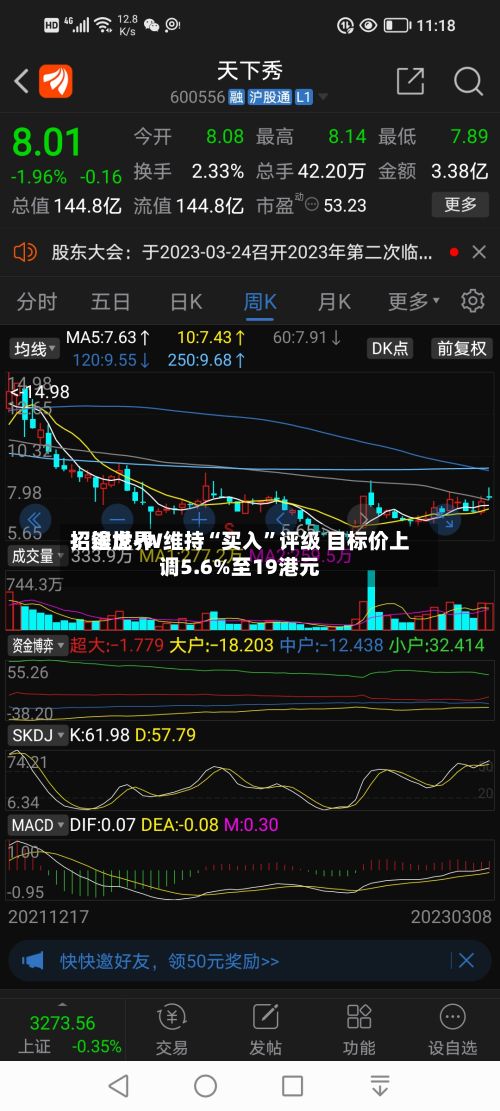 招银世界：途虎-W维持“买入”评级 目标价上调5.6%至19港元-第3张图片