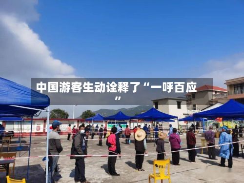 中国游客生动诠释了“一呼百应”