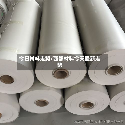 今日材料走势/西部材料今天最新走势-第2张图片