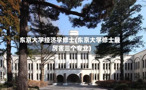 东京大学经济学修士(东京大学修士最厉害三个专业)