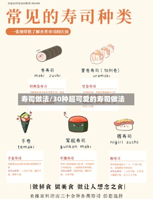 寿司做法/30种超可爱的寿司做法