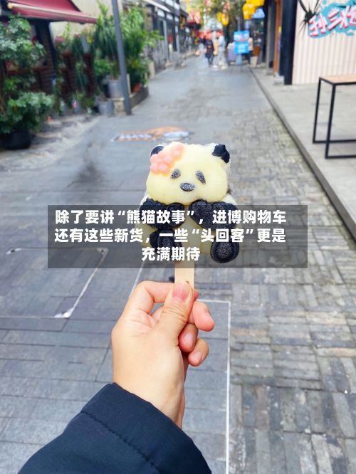 除了要讲“熊猫故事”，进博购物车还有这些新货，一些“头回客”更是充满期待