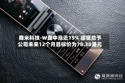 商米科技-W盘中涨近15% 德银给予公司未来12个月目标价为78.30港元-第3张图片