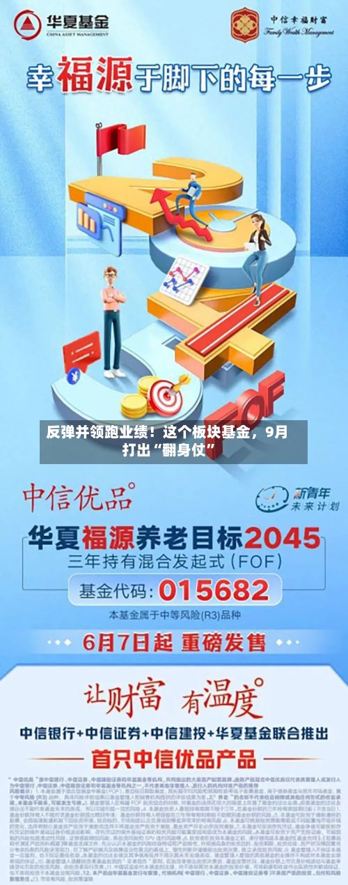 反弹并领跑业绩！这个板块基金，9月打出“翻身仗”