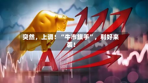 突然，上调！“牛市旗手	”，利好来袭！-第3张图片