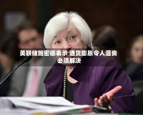美联储施密德表示 通货膨胀令人沮丧 必须解决-第2张图片