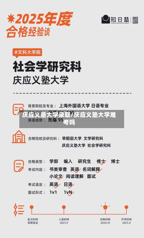 庆应义塾大学录取/庆应义塾大学难考吗-第2张图片