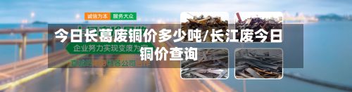今日长葛废铜价多少吨/长江废今日铜价查询