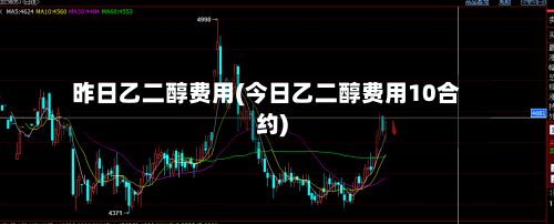昨日乙二醇费用(今日乙二醇费用10合约)-第2张图片