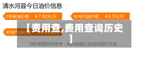 【费用查,费用查询历史】-第2张图片
