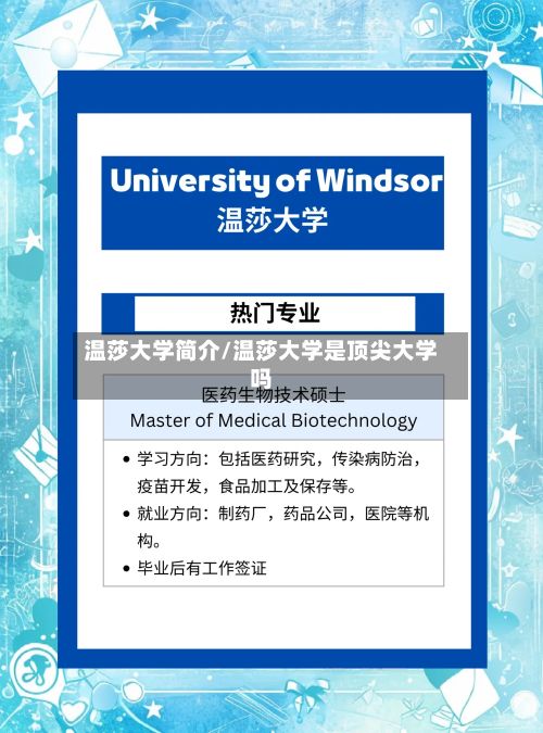 温莎大学简介/温莎大学是顶尖大学吗-第2张图片