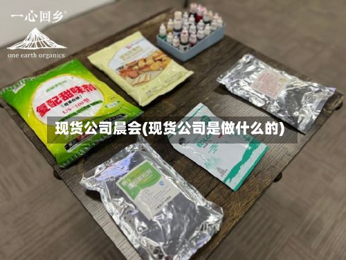 现货公司晨会(现货公司是做什么的)-第2张图片