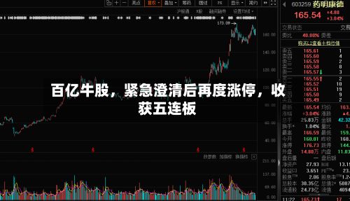 百亿牛股，紧急澄清后再度涨停	，收获五连板-第3张图片