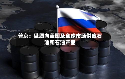 普京：俄愿向美国及全球市场供应石油和石油产品