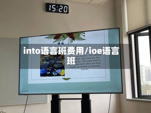 into语言班费用/ioe语言班-第2张图片
