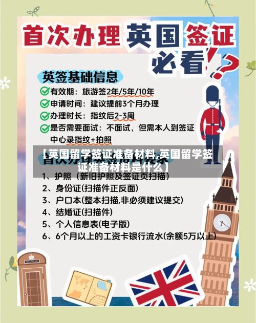 【英国留学签证准备材料,英国留学签证准备材料是什么】