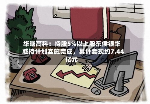 华曙高科：持股5%以上股东侯银华减持计划实施完成	，累计套现约7.44亿元-第2张图片