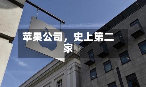 苹果公司，史上第二家