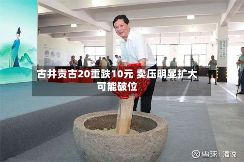 古井贡古20重跌10元 卖压明显扩大可能破位-第2张图片
