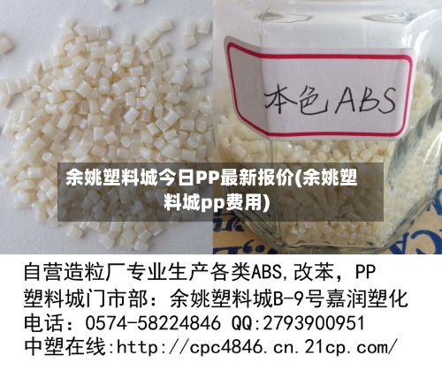 余姚塑料城今日PP最新报价(余姚塑料城pp费用)-第2张图片