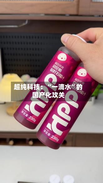 超纯科技：“一滴水	”的国产化攻关-第2张图片