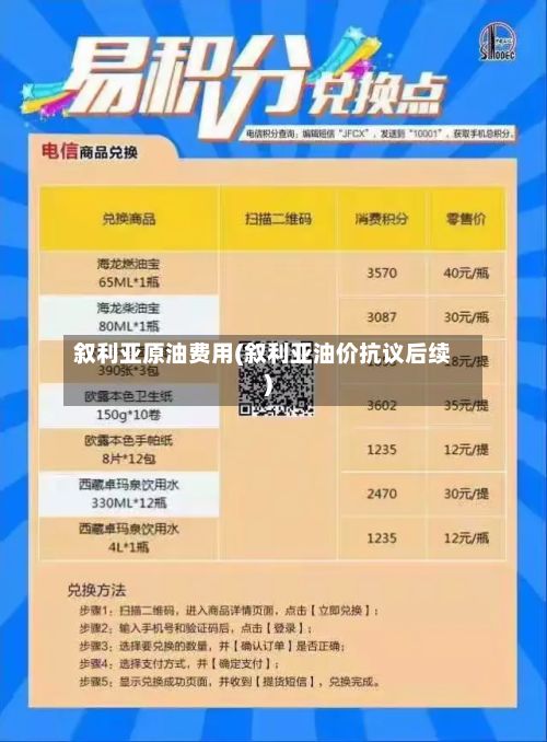 叙利亚原油费用(叙利亚油价抗议后续)-第2张图片