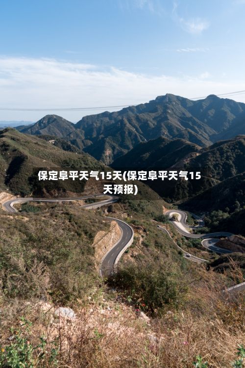 保定阜平天气15天(保定阜平天气15天预报)
