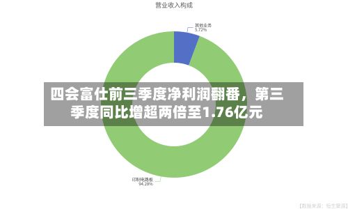 四会富仕前三季度净利润翻番，第三季度同比增超两倍至1.76亿元-第2张图片